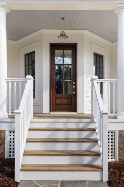 Stoop Railing Installation in Frederick