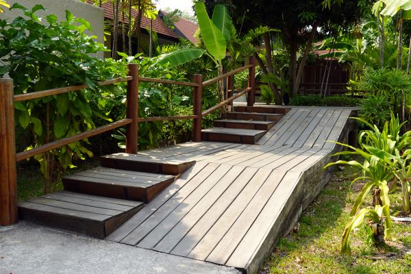 Wood Ramp Installation in Frederick