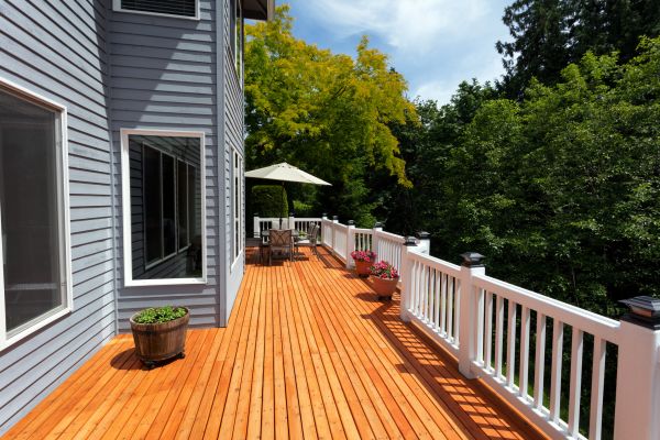 Cedar Deck Construction in Frederick
