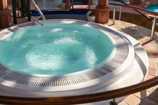 Hot Tub Patio Construction