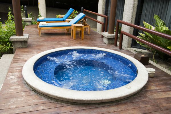 Hot Tub Deck Construction in Frederick